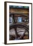 Old Boat Steering Wheel-Nathan Wright-Framed Photographic Print