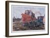 Old Boat Yard-Neville Clarke-Framed Collectable Print