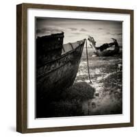 Old Boats on Sand-Craig Roberts-Framed Photographic Print