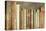 Old Books on a Shelf-Tom Quartermaine-Stretched Canvas