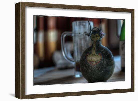 Old Bottle of Schnaps-Nathan Wright-Framed Photographic Print