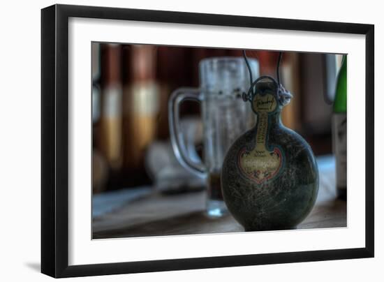 Old Bottle of Schnaps-Nathan Wright-Framed Photographic Print