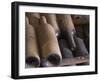 Old Bottles Aging in the Cellar, Chateau Vannieres, La Cadiere d'Azur-Per Karlsson-Framed Photographic Print