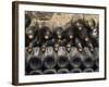 Old Bottles Aging in the Cellar, Chateau Vannieres, La Cadiere d'Azur-Per Karlsson-Framed Photographic Print