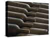 Old Bottles Aging in the Cellar, Chateau Vannieres, La Cadiere d'Azur-Per Karlsson-Stretched Canvas