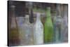 Old Bottles II-Kathy Mahan-Stretched Canvas