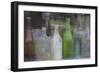 Old Bottles II-Kathy Mahan-Framed Photographic Print