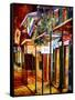 Old Bourbon Street Glow-Diane Millsap-Framed Stretched Canvas