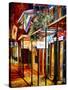 Old Bourbon Street Glow-Diane Millsap-Stretched Canvas