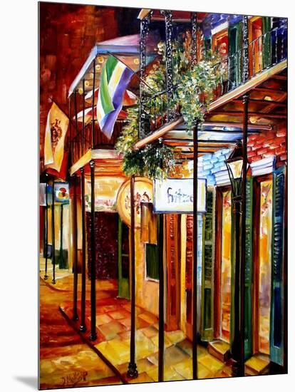 Old Bourbon Street Glow-Diane Millsap-Mounted Art Print