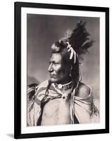 'Old Brass', a Native North American, 19th Century-null-Framed Photographic Print