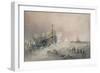 Old Breakwater, Coast of Essex-Charles Bentley-Framed Giclee Print