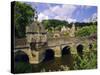 Old Bridge and Bridge Chapel, Bradford-On-Avon, Wiltshire, England, UK, Europe-John Miller-Stretched Canvas