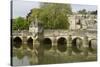 Old Bridge and River Avon, Bradford-On-Avon, Wiltshire, England, United Kingdom, Europe-Rolf Richardson-Stretched Canvas