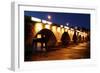 Old Bridge at Night, Perth, Scotland-Peter Thompson-Framed Photographic Print