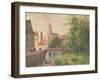 Old Bridge, Bruges-Camille Pissarro-Framed Giclee Print
