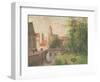 Old Bridge, Bruges-Camille Pissarro-Framed Giclee Print