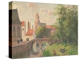 Old Bridge, Bruges-Camille Pissarro-Stretched Canvas