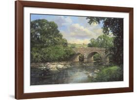 Old Bridge, Derbyshire-Clive Madgwick-Framed Giclee Print