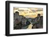 Old Bridge in Mostar-dabldy-Framed Photographic Print