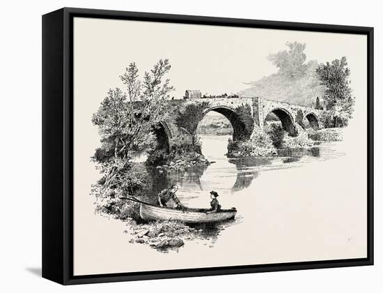 Old Bridge of Forth-null-Framed Stretched Canvas