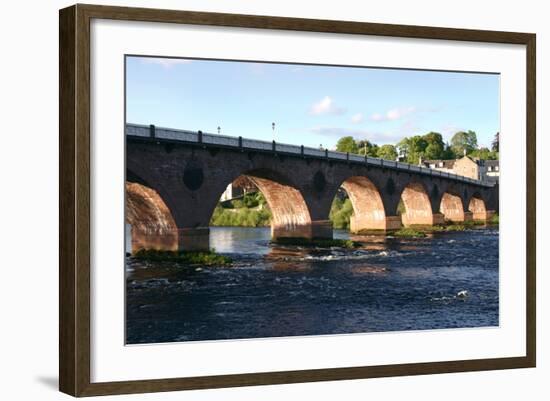 Old Bridge, Perth, Scotland-Peter Thompson-Framed Photographic Print