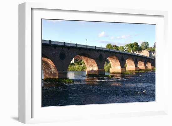 Old Bridge, Perth, Scotland-Peter Thompson-Framed Photographic Print