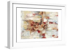 Old Bridge Reminiscence Red-Silvia Vassileva-Framed Art Print