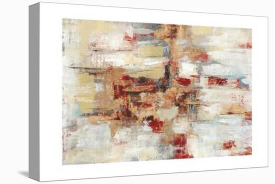 Old Bridge Reminiscence Red-Silvia Vassileva-Stretched Canvas