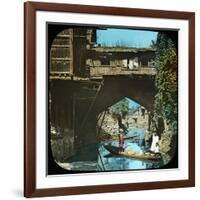 Old Bridge, Srinagar, Kashmir, India, Late 19th or Early 20th Century-null-Framed Giclee Print