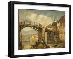 Old Bridge-George Balmer-Framed Giclee Print