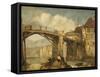 Old Bridge-George Balmer-Framed Stretched Canvas