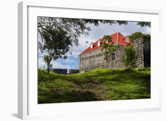 Old British Fort Shirley, Dominica, West Indies, Caribbean, Central America-Michael Runkel-Framed Photographic Print