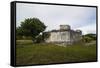 Old British Watch Tower in Barbuda, Antigua and Barbuda, West Indies, Caribbean, Central America-Michael Runkel-Framed Stretched Canvas