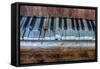 Old Broken Piano-Nathan Wright-Framed Stretched Canvas