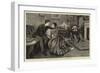 Old Brown Was Not Quite So Fast Asleep as He Pretended to Be-null-Framed Giclee Print