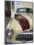 Old Buick Car in Front of Entrance to the City Palace Hotel, Old City, Udaipur, India-Eitan Simanor-Mounted Photographic Print