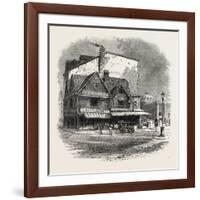 Old Building at Boston Where the Tea Plot Is Supposed to Have Been Hatched, USA, 1870S-null-Framed Giclee Print