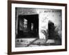 Old Building In Detroit 1-NaxArt-Framed Art Print