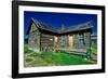 Old building in Ghost Town near Virginia City, MT-null-Framed Photographic Print