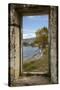 Old Building, Lake Dunstan, Cromwell, Central Otago, South Island, New Zealand-David Wall-Stretched Canvas