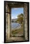 Old Building, Lake Dunstan, Cromwell, Central Otago, South Island, New Zealand-David Wall-Framed Photographic Print