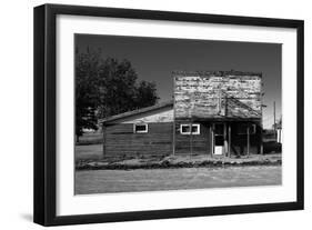 Old Building on Street-Rip Smith-Framed Photographic Print