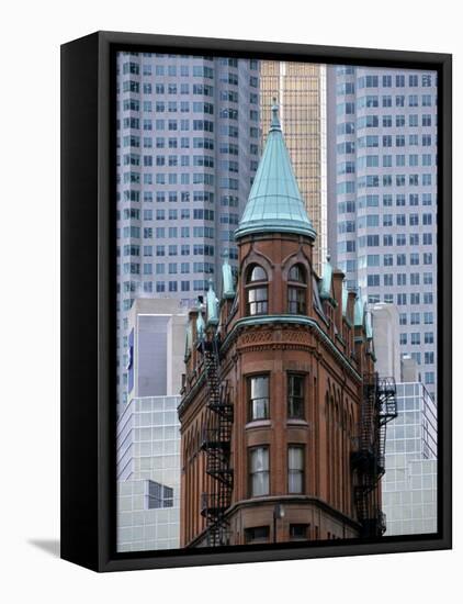 Old Building, Toronto, Canada-Michael DeFreitas-Framed Stretched Canvas