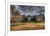 Old Building with Garden-Nathan Wright-Framed Photographic Print