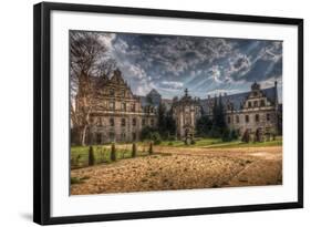 Old Building with Garden-Nathan Wright-Framed Photographic Print