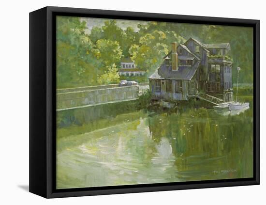 Old Building-Hal Frenck-Framed Stretched Canvas