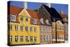 Old Buildings in Famous Nyhavn Harbour Area of Copenhagen, Denmark, Scandinavia, Europe-Simon Montgomery-Stretched Canvas