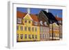 Old Buildings in Famous Nyhavn Harbour Area of Copenhagen, Denmark, Scandinavia, Europe-Simon Montgomery-Framed Photographic Print