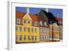 Old Buildings in Famous Nyhavn Harbour Area of Copenhagen, Denmark, Scandinavia, Europe-Simon Montgomery-Framed Photographic Print